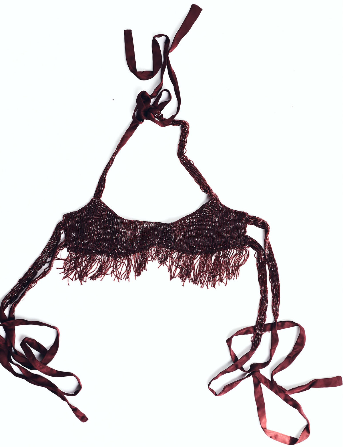 Cleo Bralette - Cherry Red