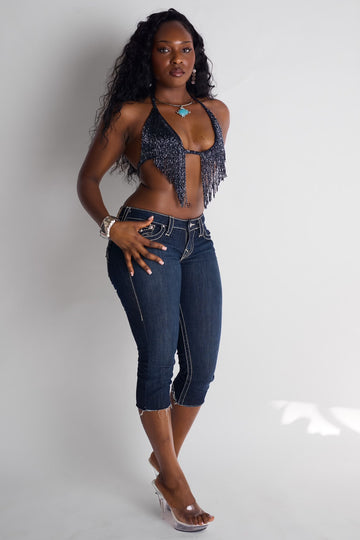 Lina Bralette - Midnight Blue